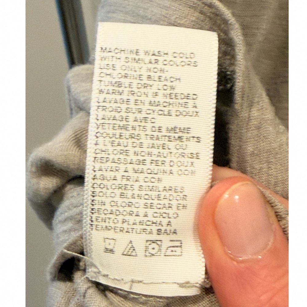 NWOT James Perse Cotton Jersey 90s Midi Dress | Size 1 (Small/US 2-4) - Picture 13 of 13